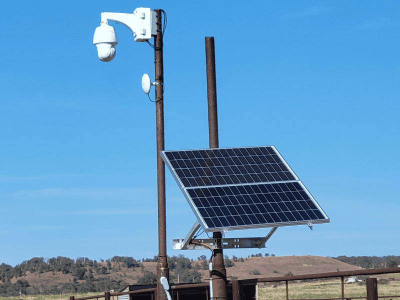 Solar Camera Installation in Tulsa